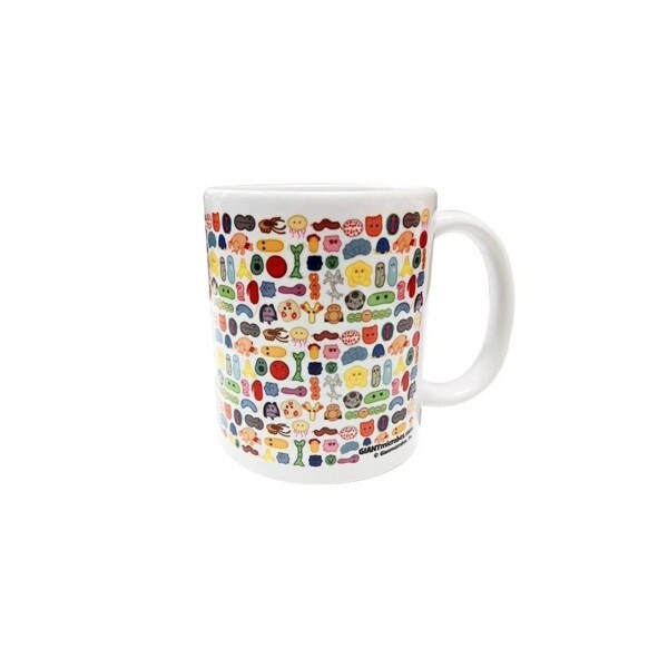 microbes art mug